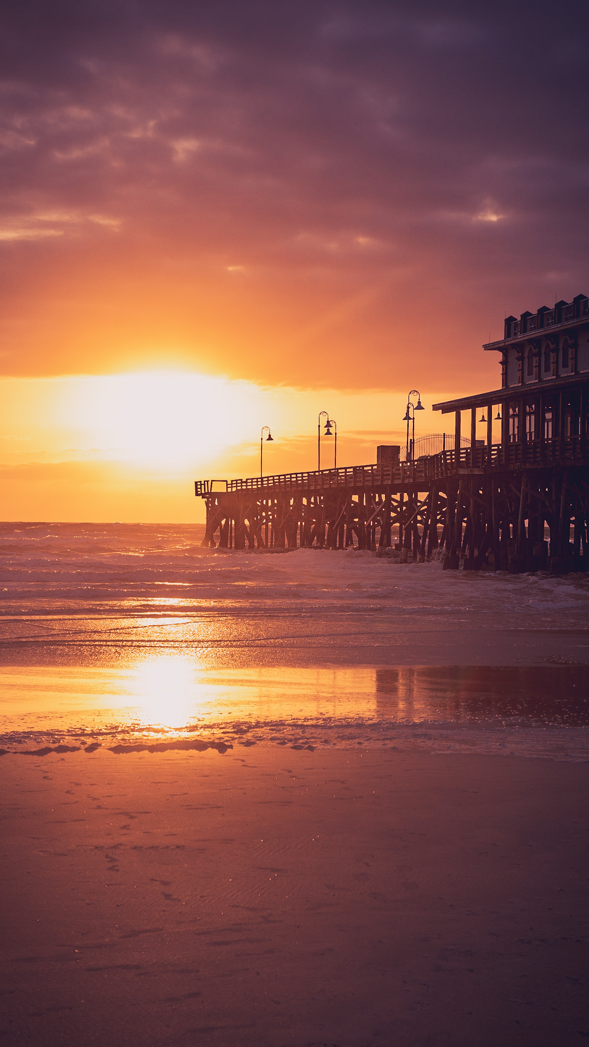 Photography Print of Daytona Beach Pier by Photographer Adam Scott